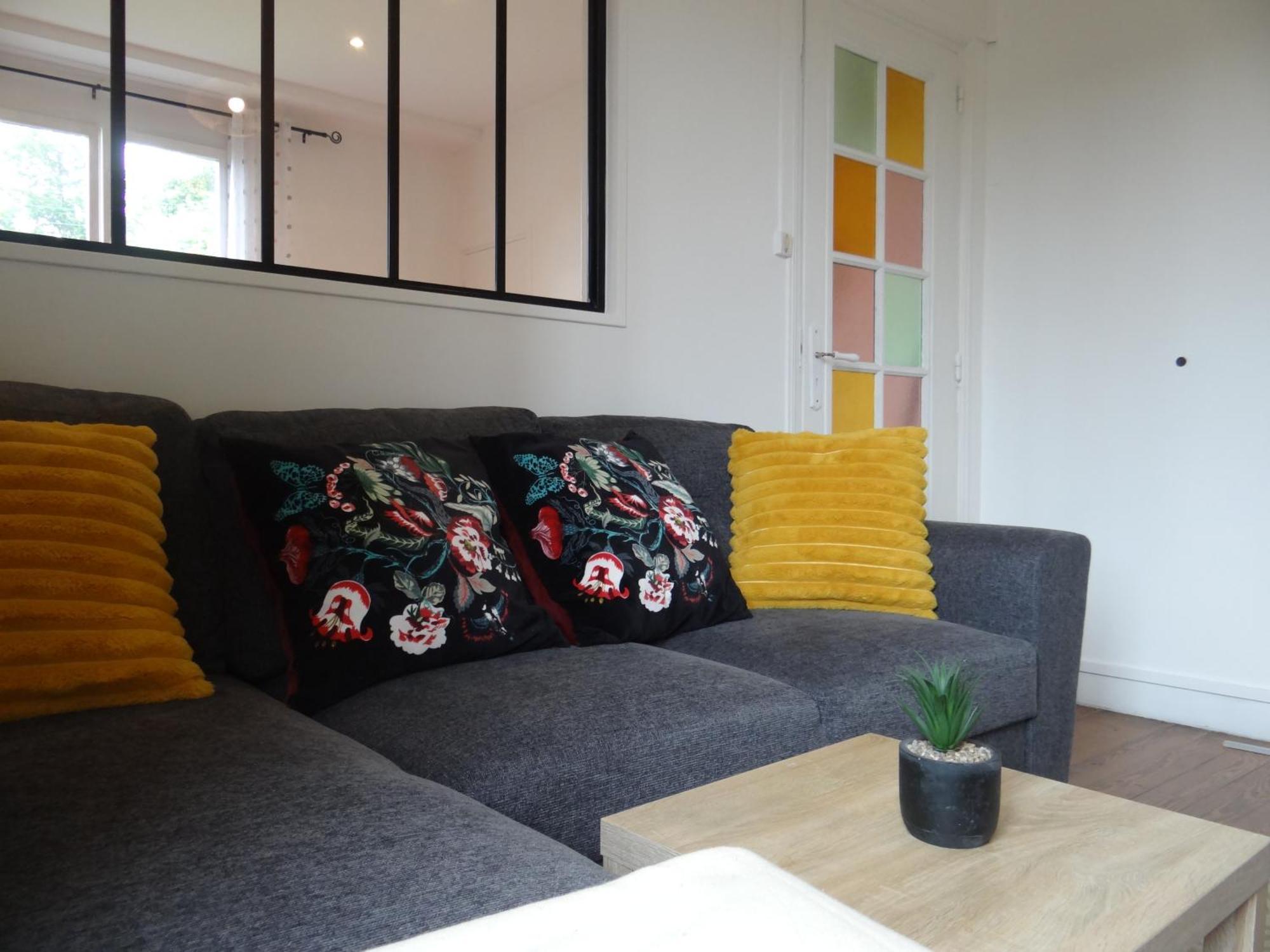 Appartement Lumineux Au Centre De Dieppe, Calme Et Confortable Bagian luar foto